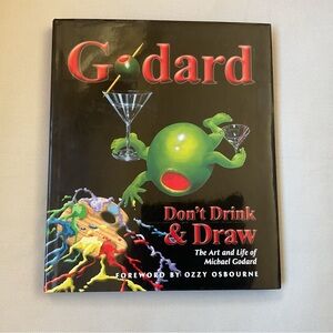 Godard Don’t Drink & Draw Coffee Table Hardcover Book